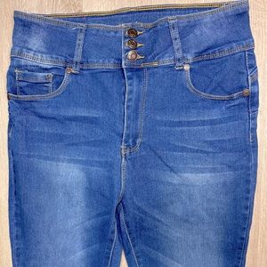 BAMBOO HIGH WAISTED JEANS